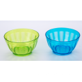 Food grade colorful plastic bowl salad bowl set